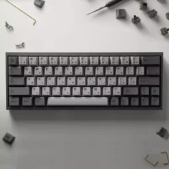 KBDfans Shop Fully Assembled Tofu60 Mechanical Keyboard With Cement Grey Japanese PBT Keycaps