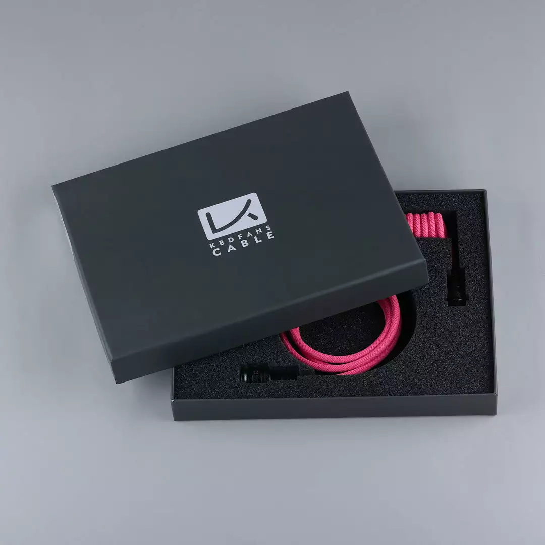 Buy 𧨠Shop KBDfans Pink Handmade Custom Mechanical Keyboard USB-C Cable π 8 Shop KBDfans Pink Handmade Custom Mechanical Keyboard USB-C Cable