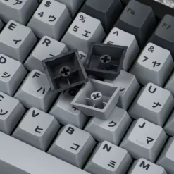 KBDfans Cherry Profile CEMENT GREY Japanese PBT DYE-SUB KEYCAPS SET