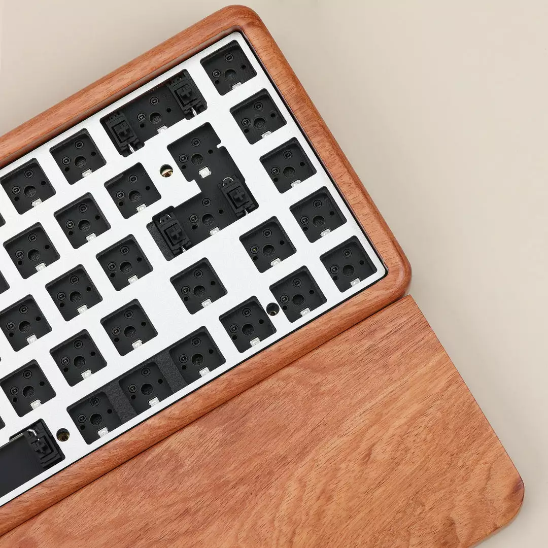 Cheapest ๐ฅฐ KBDfans Shop 65% Wooden Case Hot-swap Keyboard KIT With Wrist ๐ฏ 6 KBDfans Shop 65% Wooden Case Hot-swap Keyboard KIT With Wrist