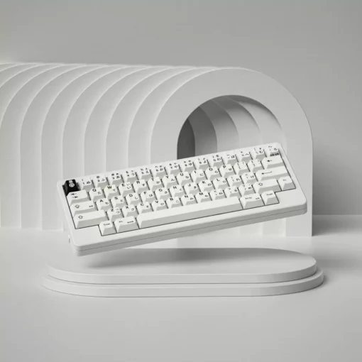 Shop [Restock] R3 EPBT X GOK Kuro/Shiro PBT Keycaps Set