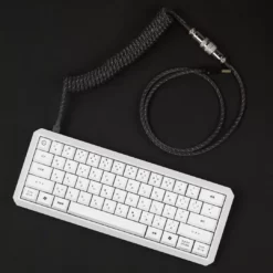 KBDfans Black Handmade Custom Mechanical Keyboard USB-C Cable Shop