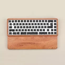 KBDfans Shop 65% Wooden Case Hot-swap Keyboard KIT With Wrist