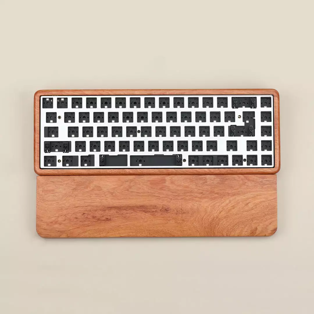 Cheapest ๐ฅฐ KBDfans Shop 65% Wooden Case Hot-swap Keyboard KIT With Wrist ๐ฏ 2 KBDfans Shop 65% Wooden Case Hot-swap Keyboard KIT With Wrist
