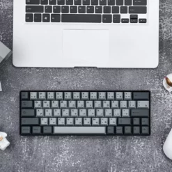 KBDfans Cherry Profile CEMENT GREY Japanese PBT DYE-SUB KEYCAPS SET