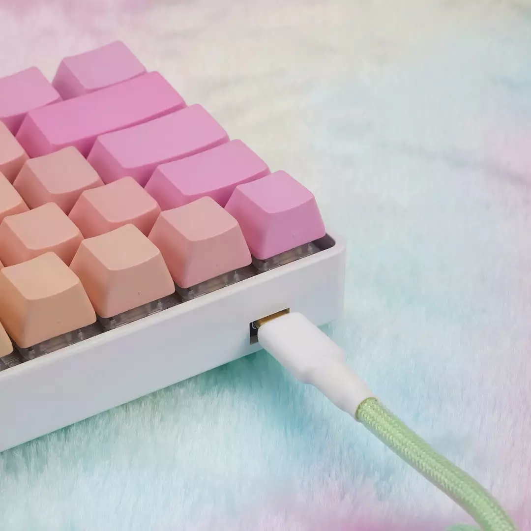 Best Pirce π€© KBDfans Colorful Handmade Custom Mechanical Keyboard USB-C Cable Shop π 7 KBDfans Colorful Handmade Custom Mechanical Keyboard USB-C Cable Shop