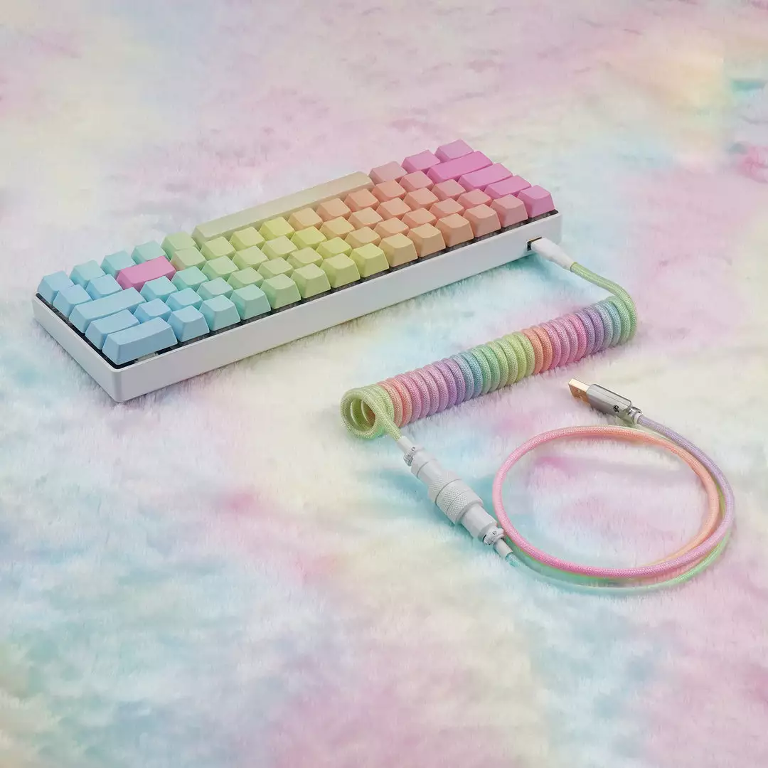Best Pirce π€© KBDfans Colorful Handmade Custom Mechanical Keyboard USB-C Cable Shop π 3 KBDfans Colorful Handmade Custom Mechanical Keyboard USB-C Cable Shop