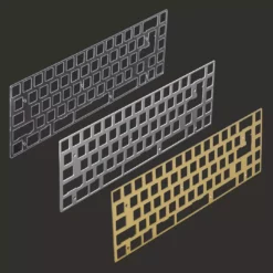 KBDfans Shop 65% Aluminum/Brass/Polycarbonate Plate