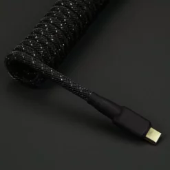 KBDfans Black Handmade Custom Mechanical Keyboard USB-C Cable Shop