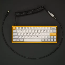 KBDfans Black Handmade Custom Mechanical Keyboard USB-C Cable Shop