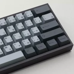 KBDfans Fully Assembled Tofu60 DZ60RGB ANSI Mechanical Keyboard With Cement Grey Japanese PBT Keycaps Shop