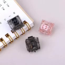 Gateron BOX Ink Black/Pink Linear Switches