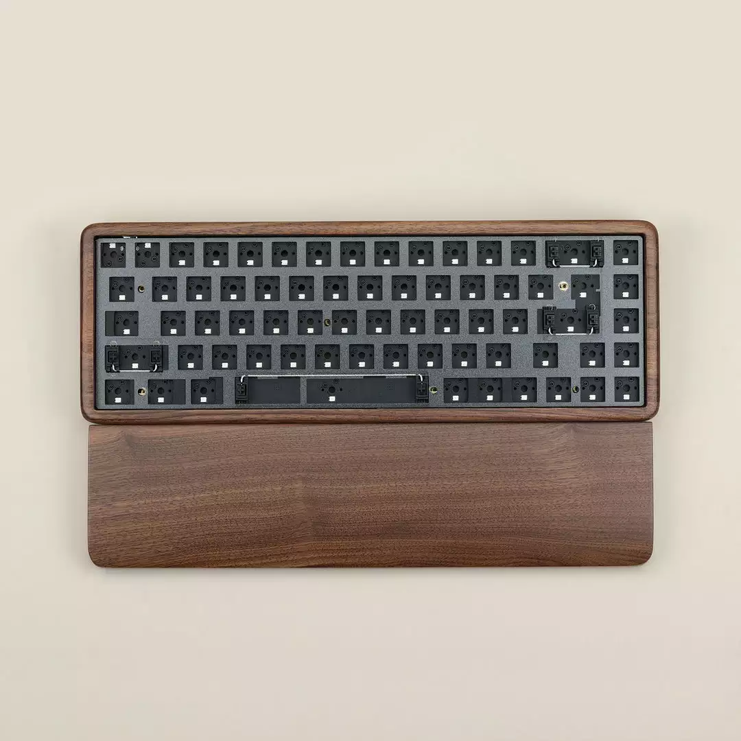 Cheapest ๐ฅฐ KBDfans Shop 65% Wooden Case Hot-swap Keyboard KIT With Wrist ๐ฏ 1 KBDfans Shop 65% Wooden Case Hot-swap Keyboard KIT With Wrist