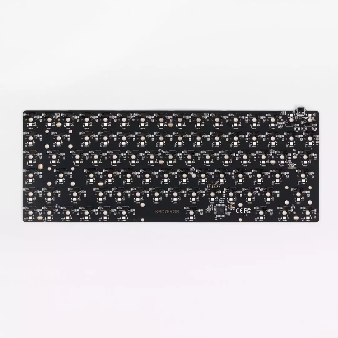 New ๐งจ KBDfans KBD75RGB Hot-swap PCB (Per-key RGB) ๐ฅ 3 KBDfans KBD75RGB Hot-swap PCB (Per-key RGB)