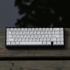 Shop [Restock] R3 EPBT X GOK Kuro/Shiro PBT Keycaps Set