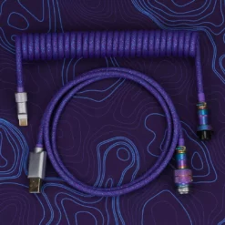 KBDfans Cyberpunk Handmade Custom Mechanical Keyboard USB-C Cable Shop