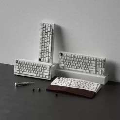 Shop [Restock] R3 EPBT X GOK Kuro/Shiro PBT Keycaps Set