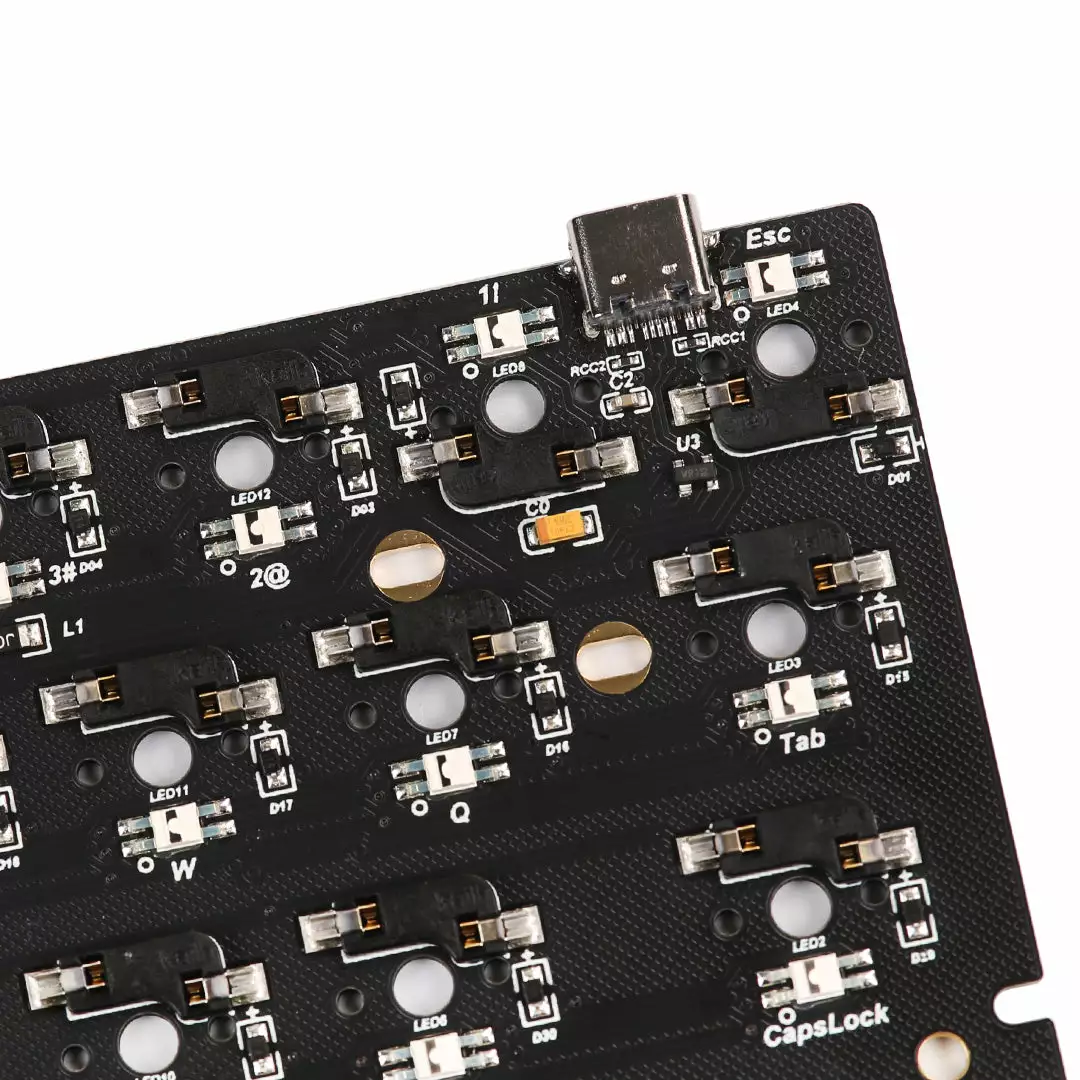 Budget ❤️ KBDfans DZ60RGB-ANSI V2 Hot Swap Mechanical Keyboard PCB Shop 😉 5 KBDfans DZ60RGB-ANSI V2 Hot Swap Mechanical Keyboard PCB Shop