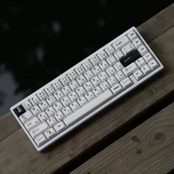 Shop [Restock] R3 EPBT X GOK Kuro/Shiro PBT Keycaps Set