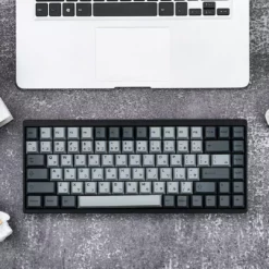 KBDfans Cherry Profile CEMENT GREY Japanese PBT DYE-SUB KEYCAPS SET