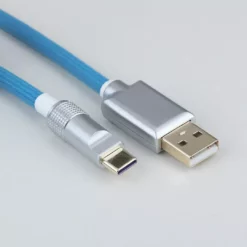 Shop KBDfans Deep Blue Handmade Custom Mechanical Keyboard USB-C Cable