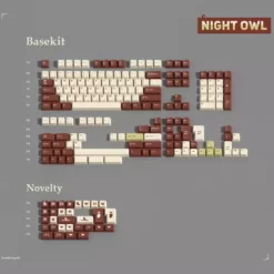TUT Night OWL Keycaps