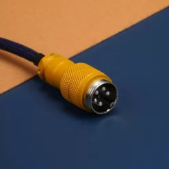 KBDfans Blue And Purple Handmade Custom Mechanical Keyboard USB-C Cable