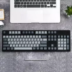 KBDfans Cherry Profile CEMENT GREY Japanese PBT DYE-SUB KEYCAPS SET