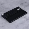KBDfans Shop Quartz Stone Pure White/ Black Wrist Rest
