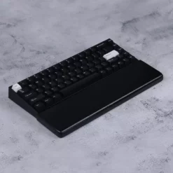 KBDfans Shop Quartz Stone Pure White/ Black Wrist Rest