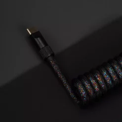 KBDFANS Starry HANDMADE CUSTOM MECHANICAL KEYBOARD USB-C CABLE