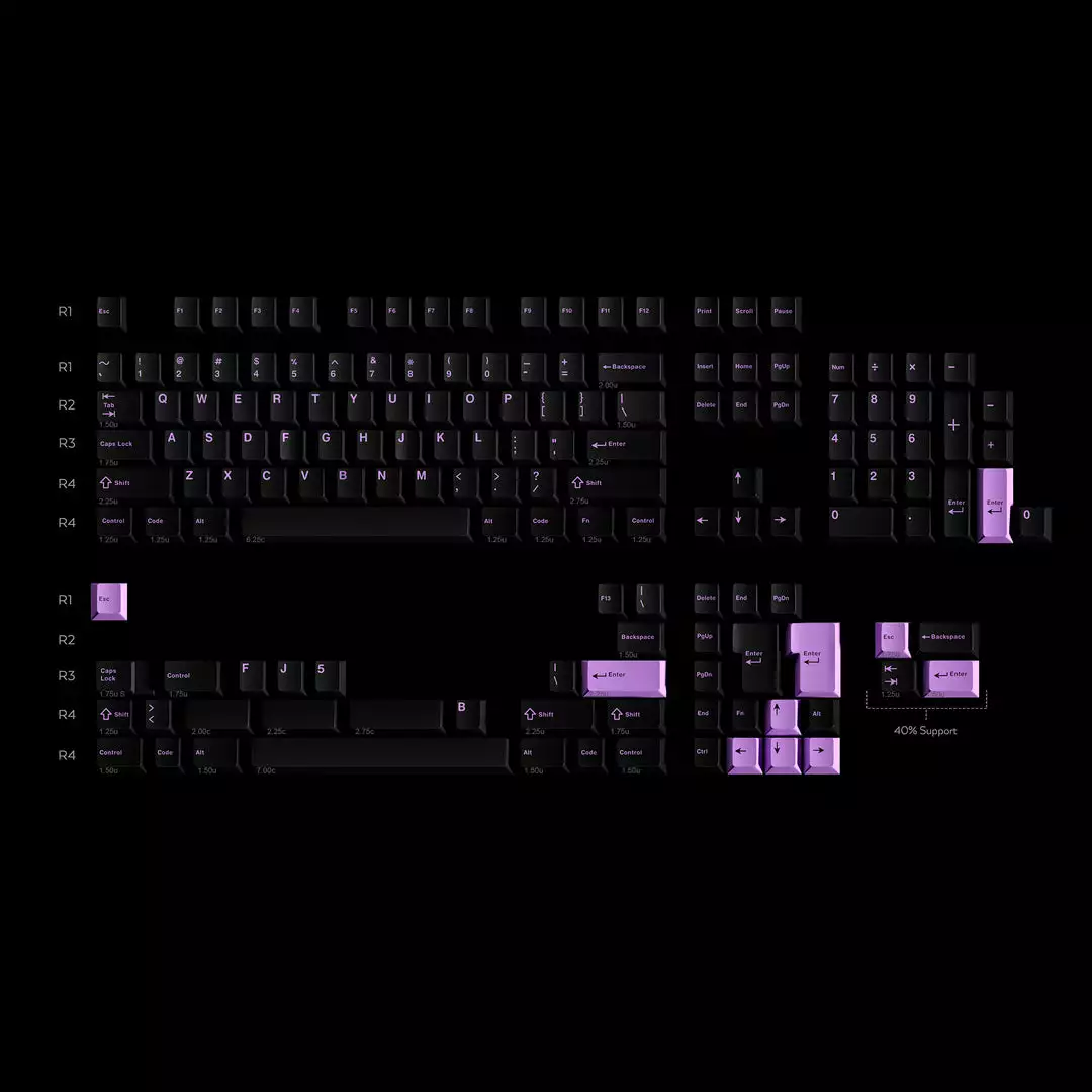 Top 10 π GMK Lilac On Black Shop π 1 GMK Lilac On Black Shop