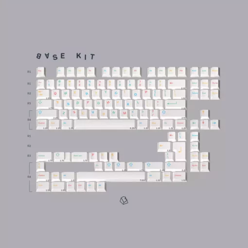 [RESTOCK] R2 EPBT X BIIP COOL KIDS KEYCAPS SET