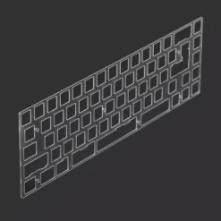 KBDfans Shop 65% Aluminum/Brass/Polycarbonate Plate
